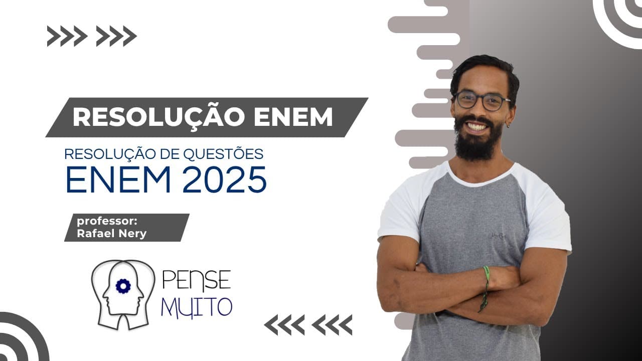 Thumbnail: Resolução Filosofia e Sociologia - ENEM 2025
