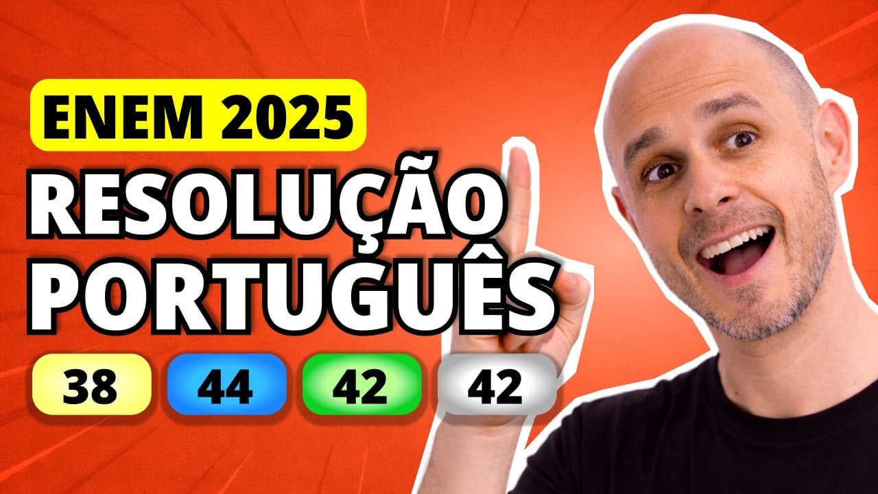 Thumbnail: ENEM 2025 Linguagens – Questão 38 | Porque ler para crianças é um ato de amor Parece que, com o