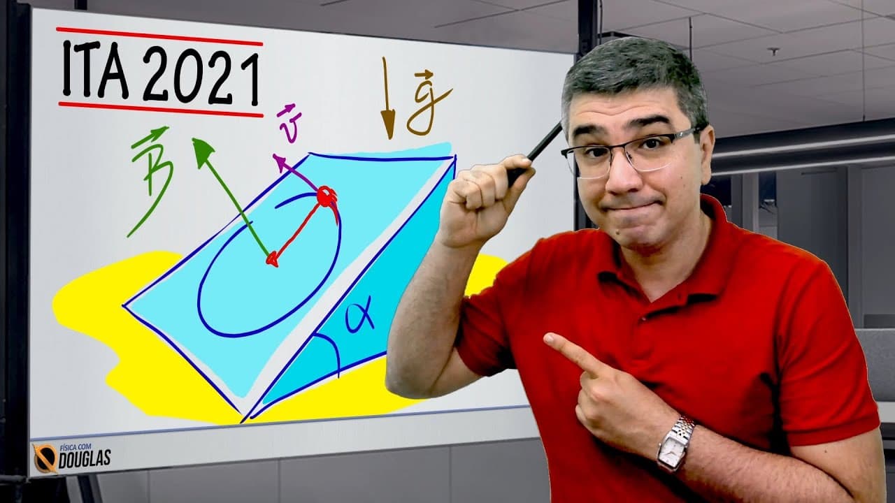 Thumbnail: ITA 2021 FASE 2 PLANO INCLINADO E MAGNETISMO