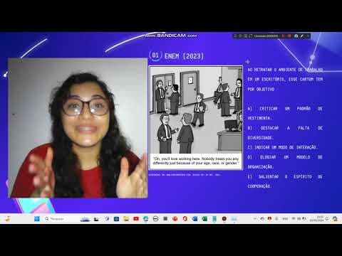 Thumbnail da aula: Resolvendo questões de INGLÊS do ENEM 2023 I Parte 1/3