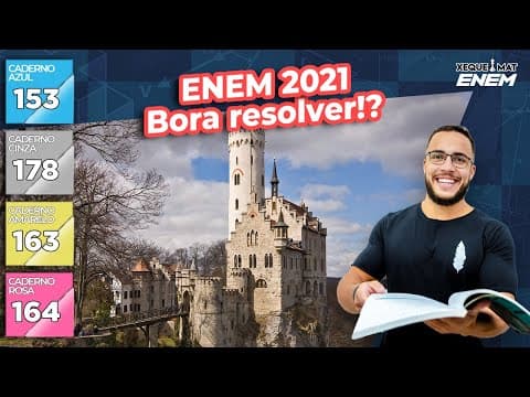 Thumbnail da aula: 🟣 Questão 153 - Caderno Azul | Escala | MATEMÁTICA ENEM 2021