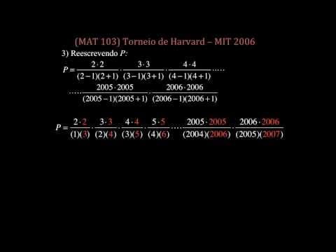 Thumbnail da aula: J-02- Matemática de Harvard-MIT 2006 Solução 1