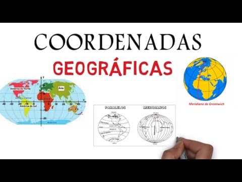 Thumbnail da aula: Coordenadas Geográficas PARALELOS, MERIDIANOS , LATITUDE E LONGITUDE