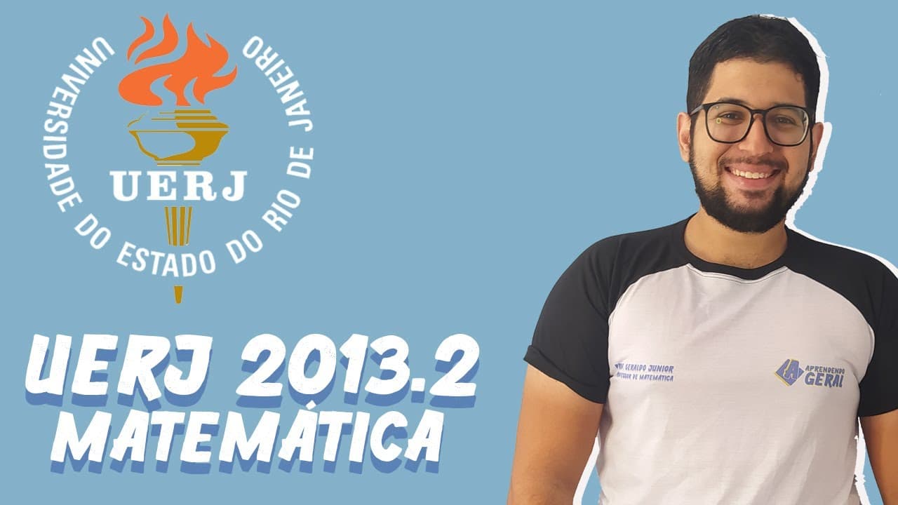 Thumbnail: UERJ 2013.2 - Questão 43 - Matemática