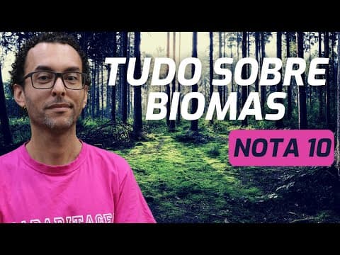 Thumbnail da aula: TIPOS DE BIOMAS DO BRASIL E DO MUNDO | GEOGRAFIA |
