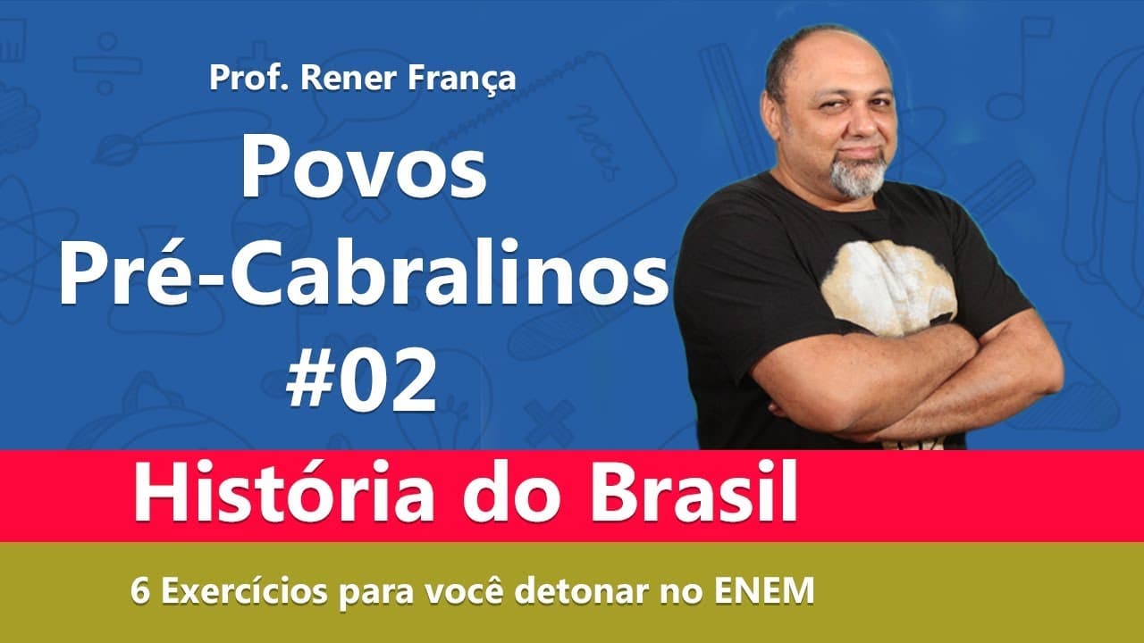 Thumbnail: Enem 2019, História do Brasil: Povos pré-cabralinos  Exercício 02