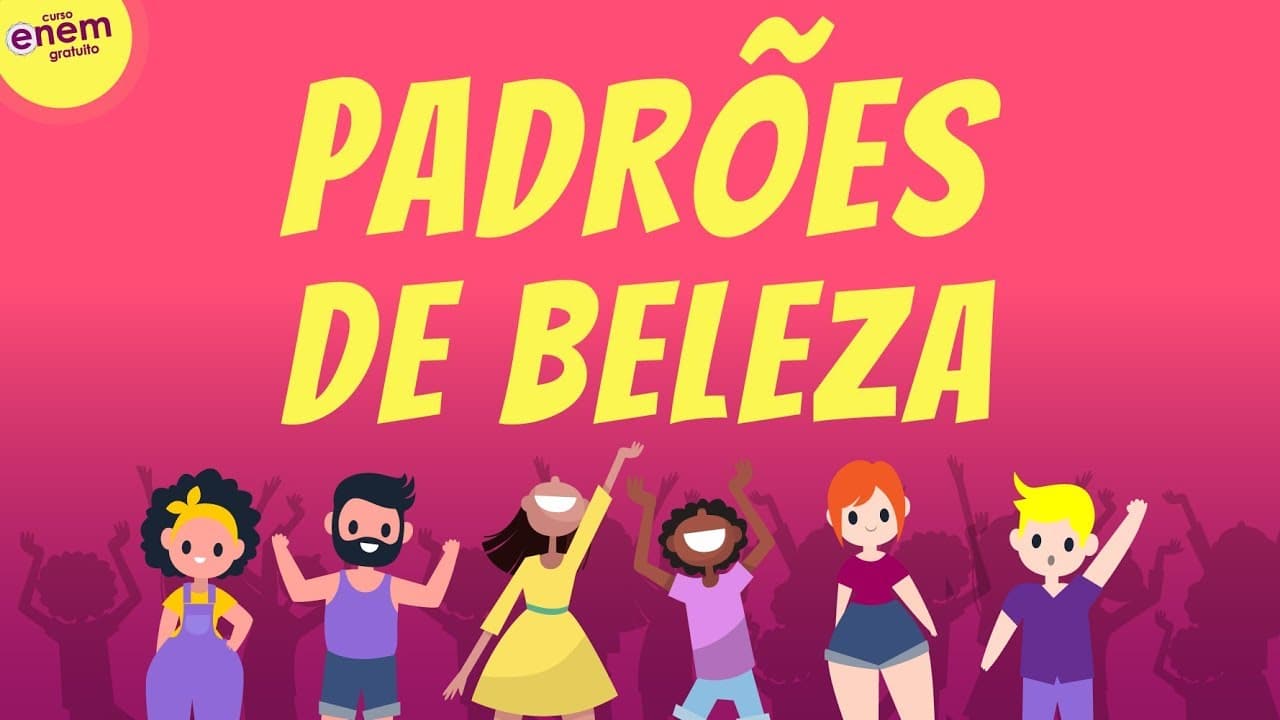 Thumbnail: PADRÕES DE BELEZA | Atualidades para o Enem