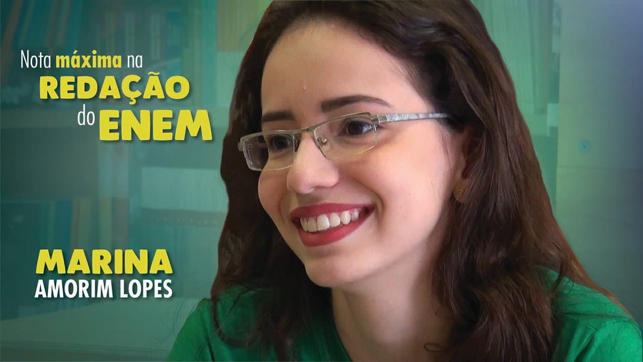 Thumbnail: Marina conta sobre sua redação nota 1000 no Enem