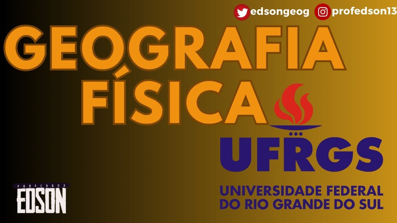 Thumbnail: Geografia Física para o Vestibular da #UFRGS