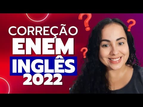 Thumbnail da aula: RESOLUÇÃO ENEM 2022 - INGLÊS
