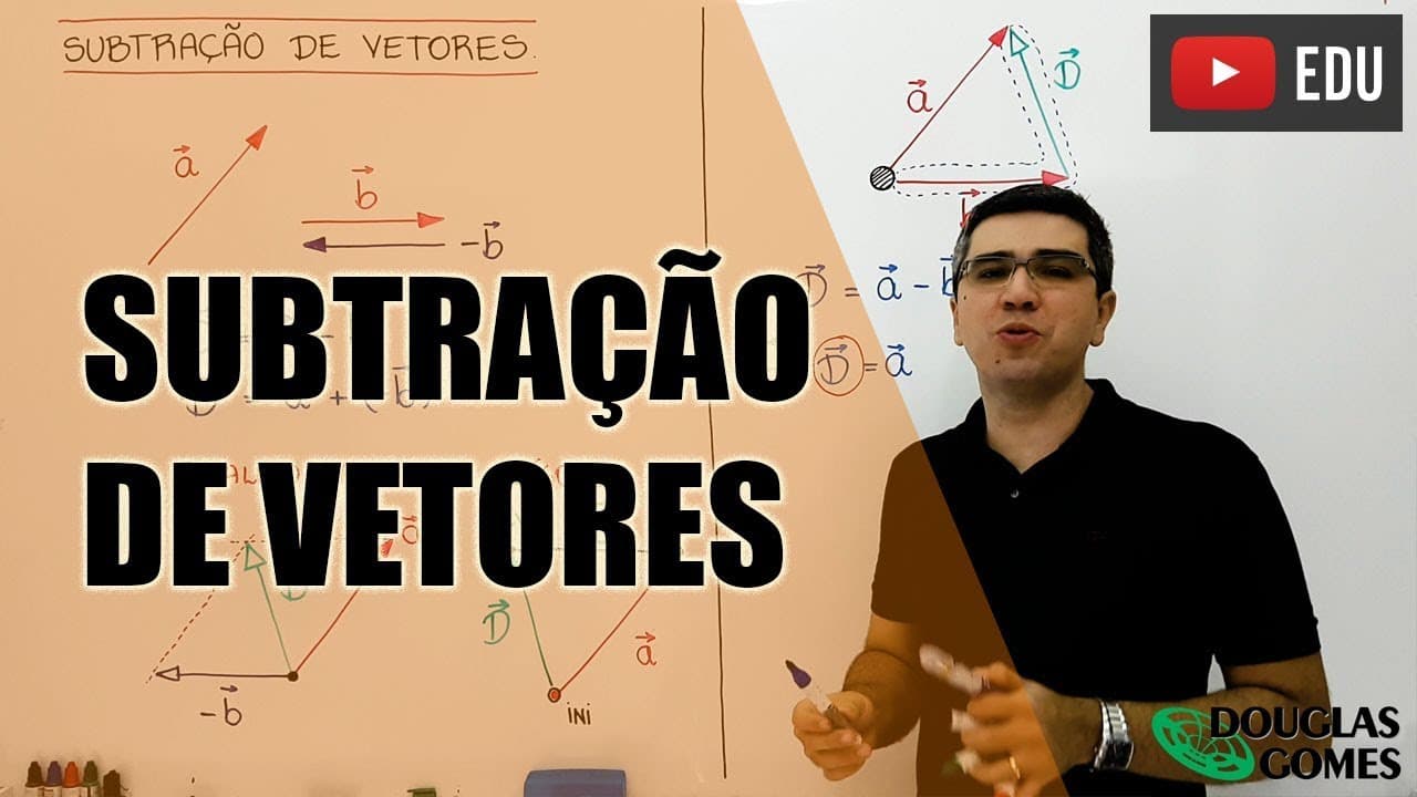 Thumbnail: Aprenda formas curiosas de dar significado à diferença de vetores