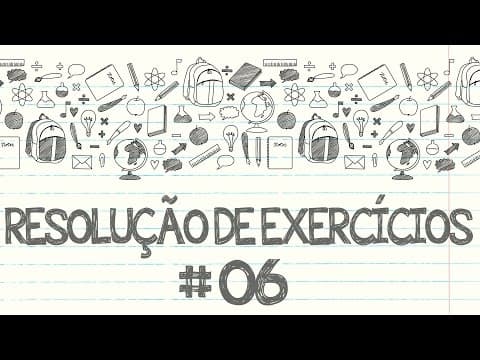 Thumbnail da aula: Química Simples - Resolução de Exercícios #06- [ENEM] - Concentração Comum/Molar