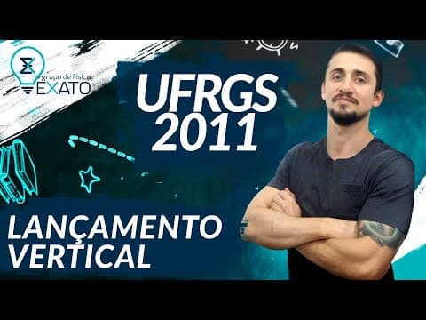 Thumbnail da aula: RESOLVIDA - (UFRGS - 2011) Um objeto é lançado da superfície da Terra verticalmente para cima e a...