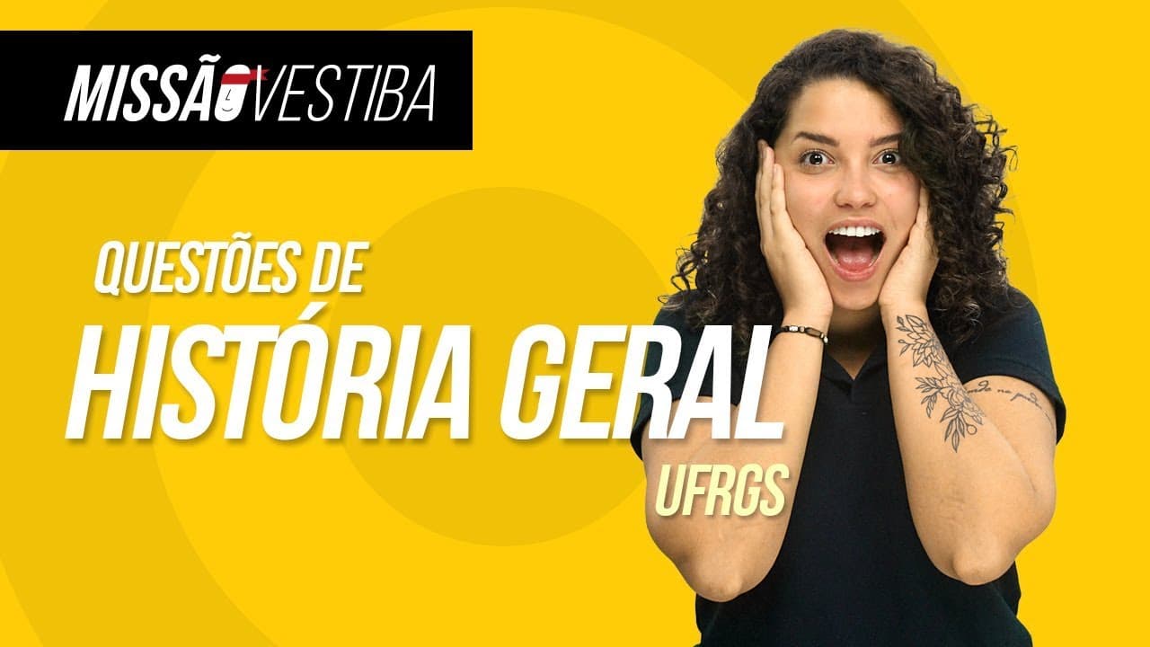 Thumbnail: UFRGS: questões de História Geral