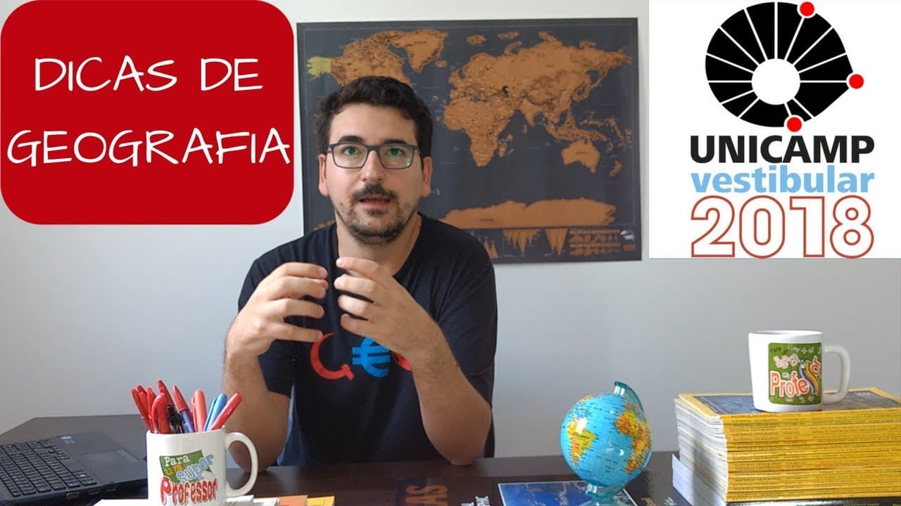 Thumbnail: UNICAMP 2018 - Dicas de Geografia