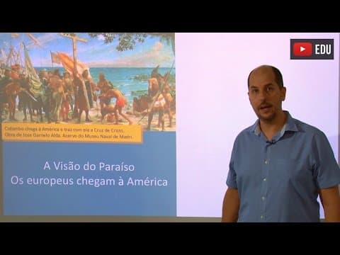 Thumbnail da aula: Videoaulas Poliedro | Enem | Chegada dos europeus à América