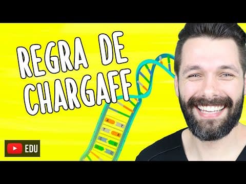 Thumbnail da aula: REGRA DE CHARGAFF - O pareamento de BASES NITROGENADAS no DNA | Biologia com Samuel Cunha