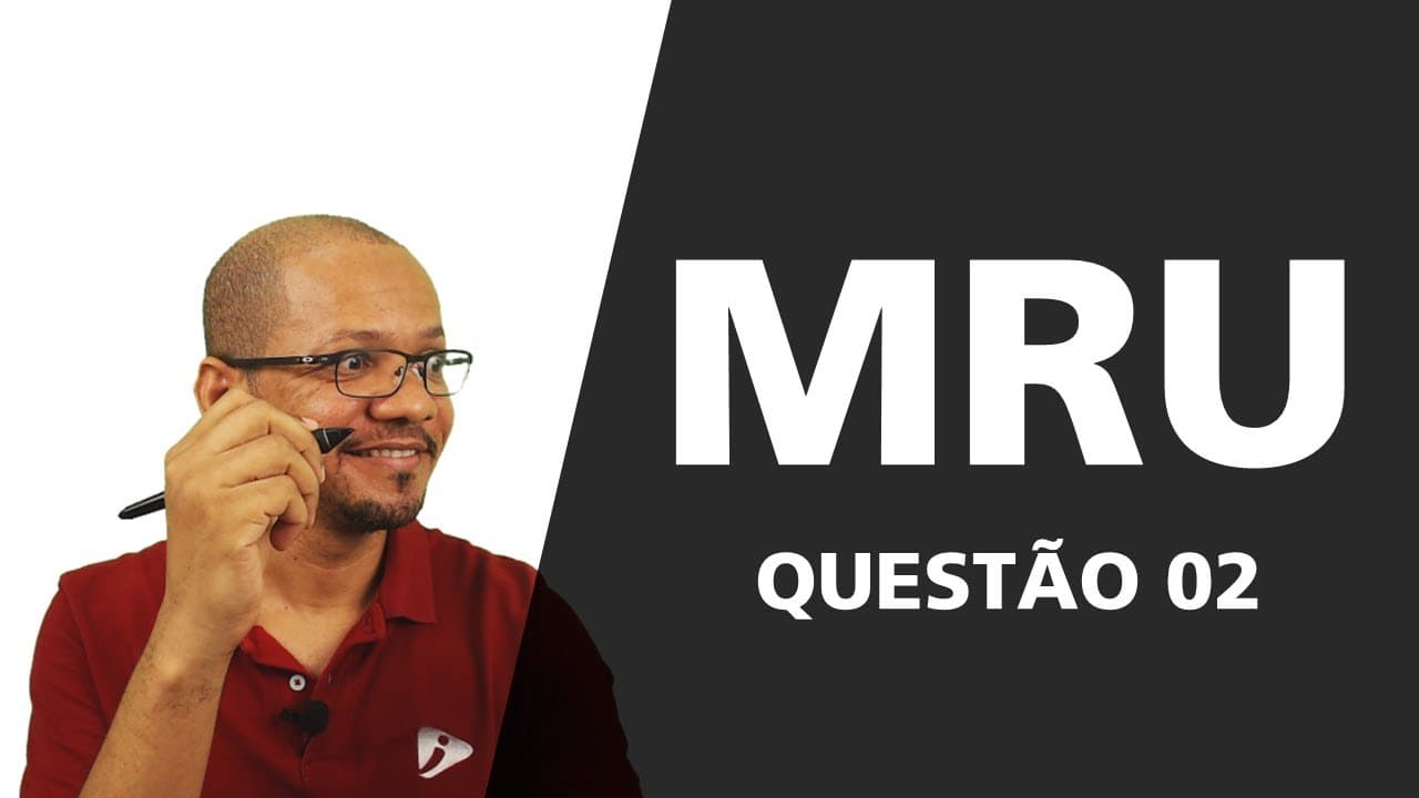 Thumbnail: Questão 2 - Movimento Retilíneo Uniforme - Questão resolvida