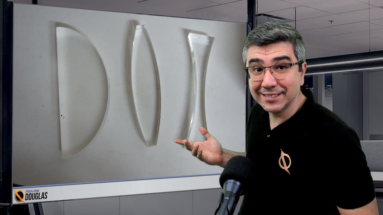 Thumbnail: LENTES ESFÉRICAS CONVERGENTES E DIVERGENTES: RAIOS NOTÁVEIS