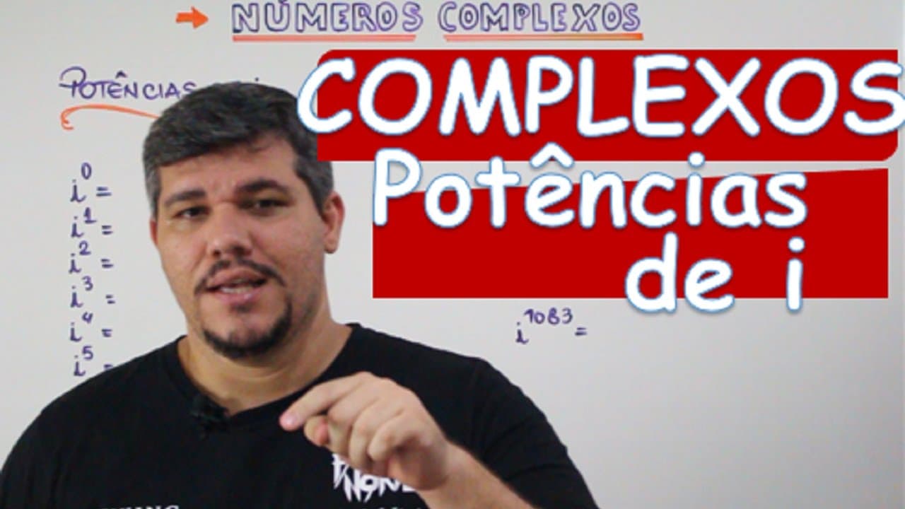 Thumbnail: COMPLEXOS:  POTÊNCIAS DE i (unidade imaginária) (AULA 2/14)