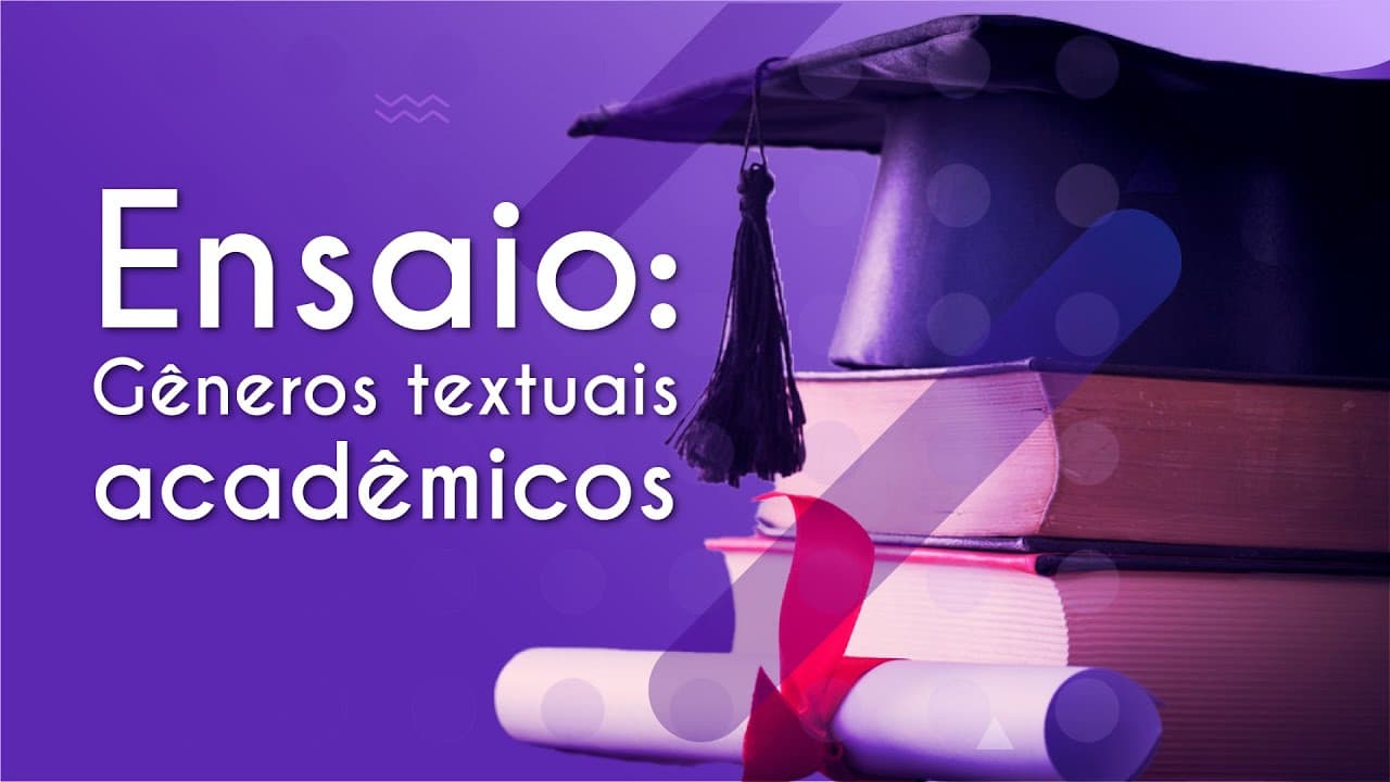 Thumbnail: Gêneros textuais acadêmicos | Ensaio - Brasil Escola
