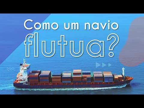 Thumbnail da aula: Como um navio flutua? - Brasil Escola