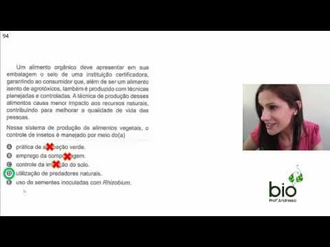 Thumbnail da aula: Correção das questões de Biologia - Enem 2019 - Caderno Rosa