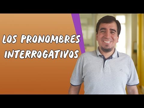 Thumbnail da aula: Los Pronombres Interrogativos - Brasil Escola