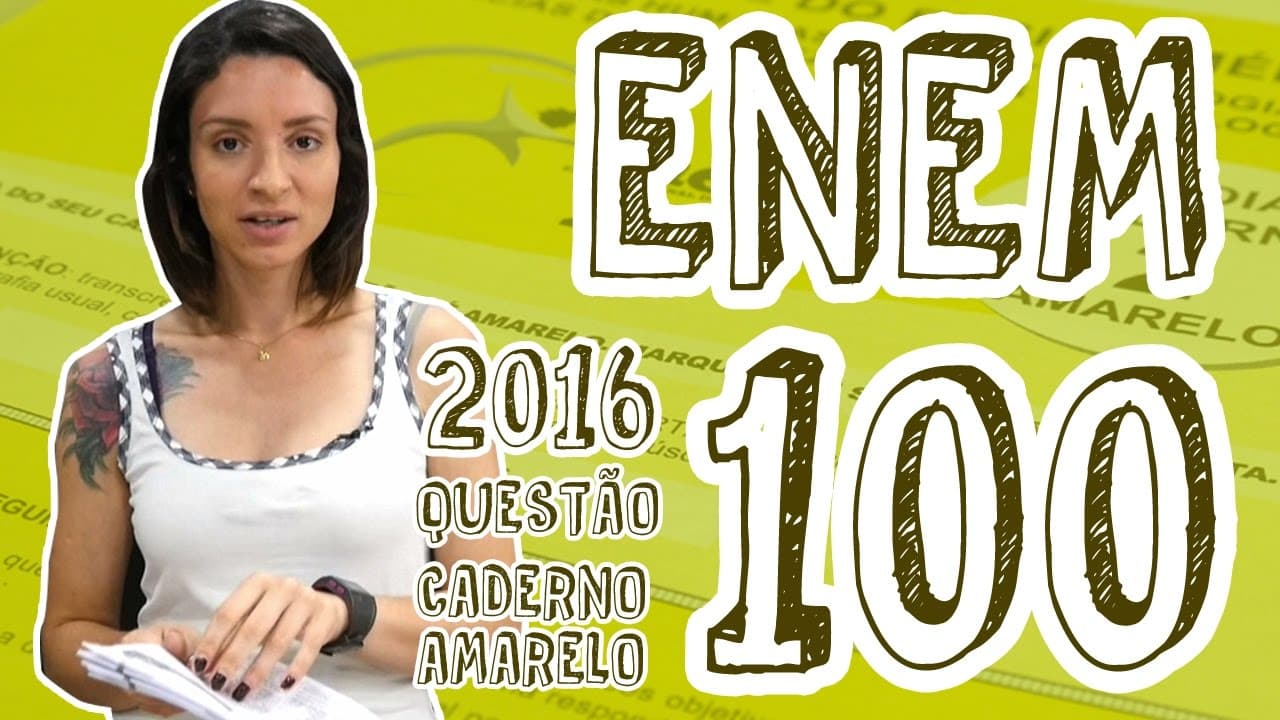 Thumbnail: ENEM - Questão 100 (Caderno Amarelo)