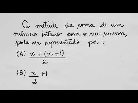 Thumbnail da aula: 📢Como escrever uma Expressão Algébrica - Professora Angela Matemática