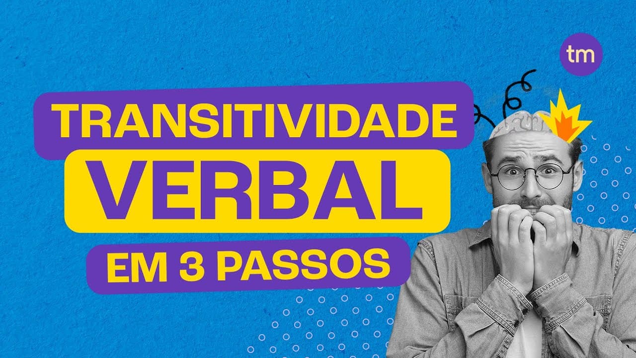Thumbnail: Transitividade verbal em 3 passos
