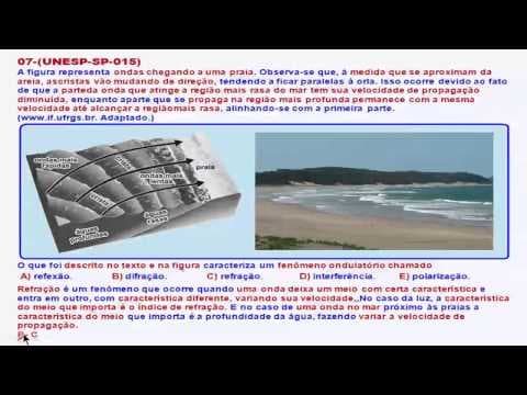 Thumbnail da aula: Física e Vestibular - Exercícios Resolvidos da Unesp / 2015 - Parte 2