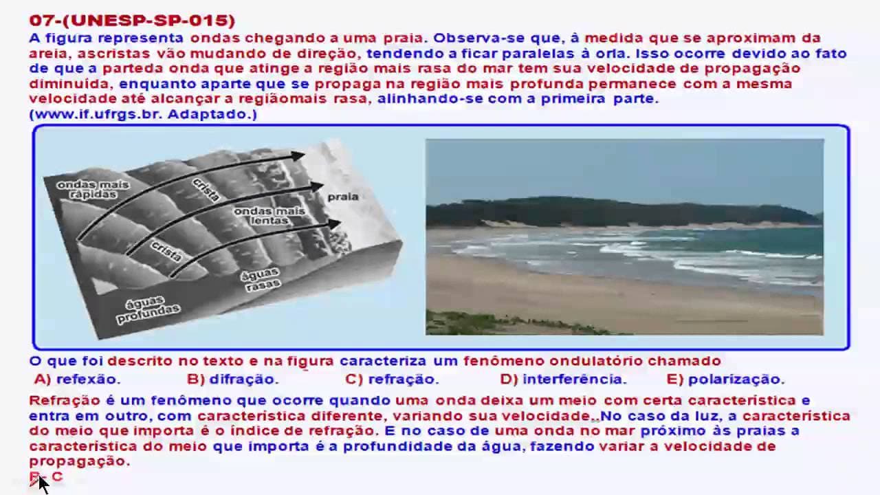 Thumbnail: Física e Vestibular - Exercícios Resolvidos da Unesp / 2015 - Parte 2