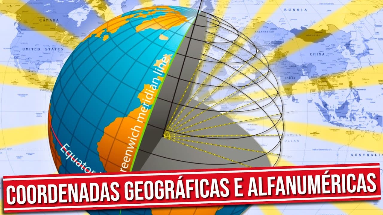 Thumbnail: COORDENADAS GEOGRÁFICAS E ALFANUMÉRICAS