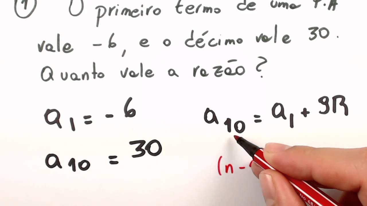 Thumbnail: Progressão Aritmética: Exercício 1 | ENEM e Vestibulares | Me Salva!