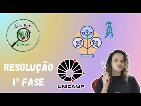 Thumbnail da aula: Resolução Questão Unicamp 1ª fase - Filogenia - Evolução - Reino Animal