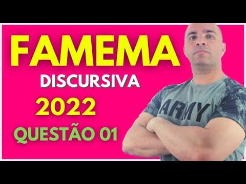 Thumbnail da aula: FAMEMA 2022 (Prova I - QUÍMICA) - Tema: ESTEQUIOMETRIA e CONCENTRAÇÃO EM QUANTIDADE DE MATÉRIA