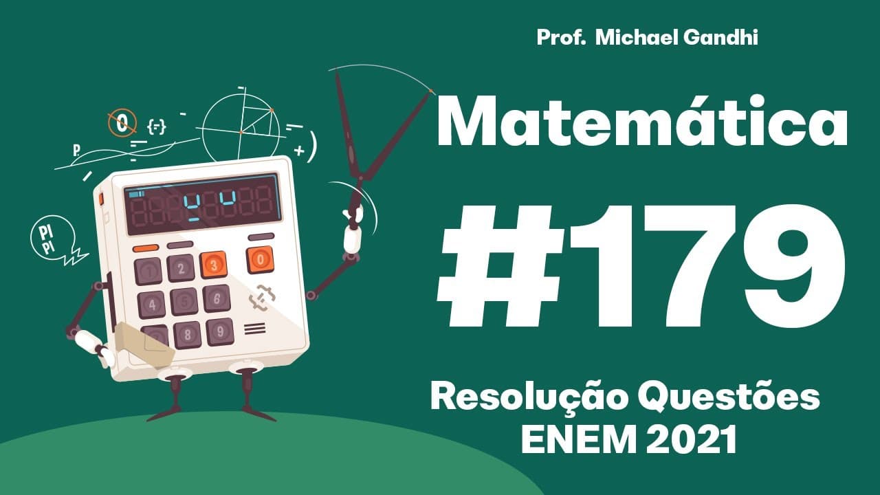 Thumbnail: ENEM  - Uma pessoa produzirá uma fantasia utilizando como materiais: 2 tipos de tecidos