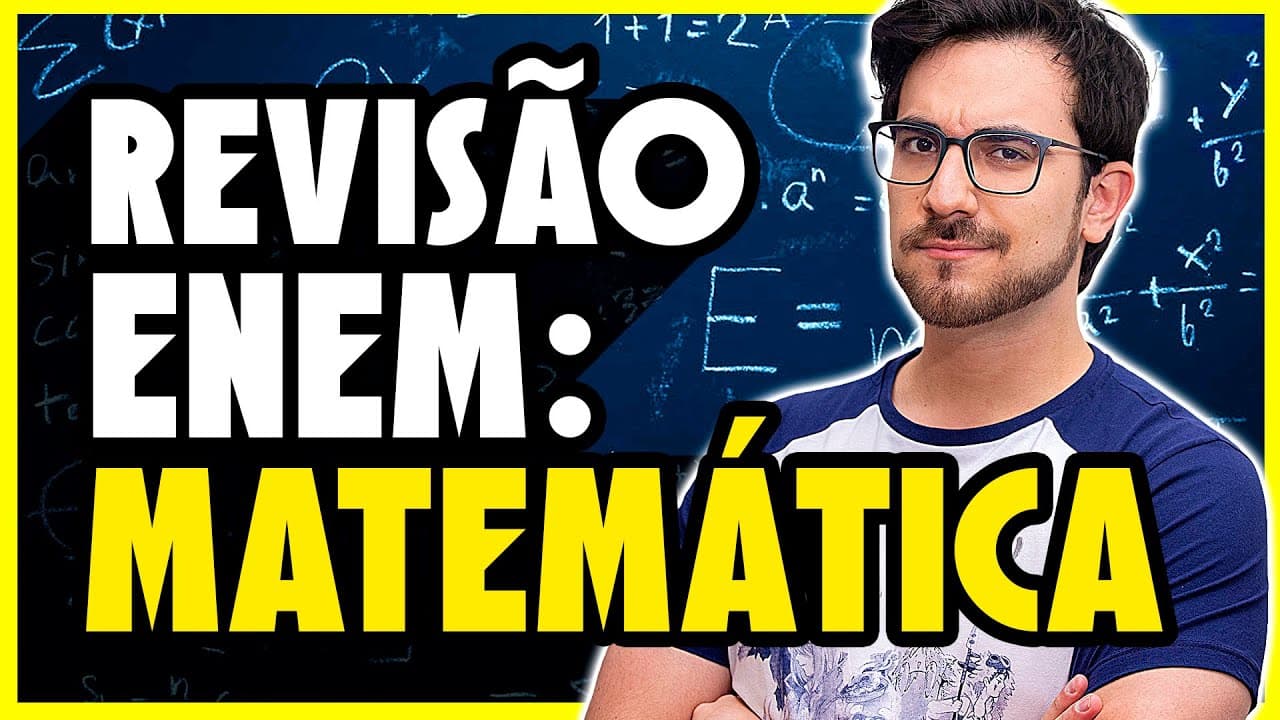 Thumbnail: REVISÃO COMPLETA DE MATEMÁTICA ENEM || Umberto Mannarino