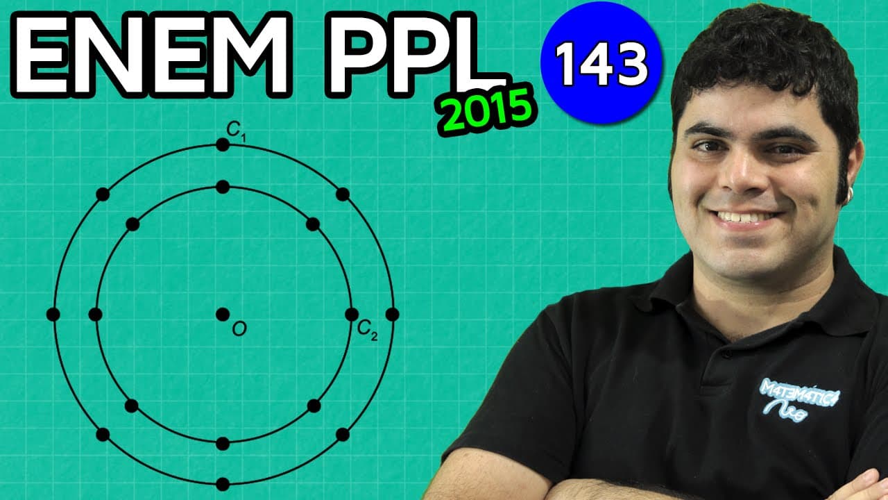 Thumbnail: ENEM PPL 2015 Matemática #8 - Circunferência do Carrossel