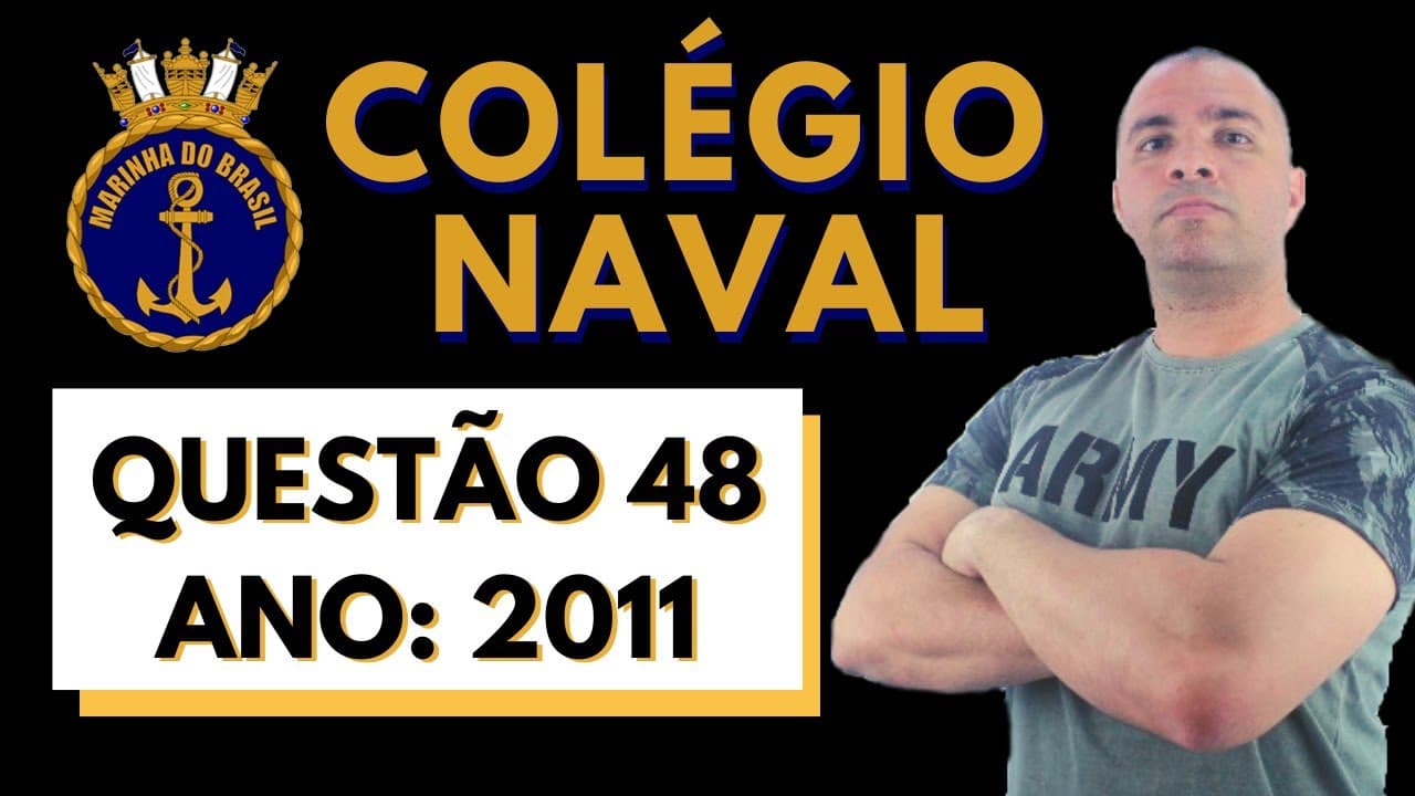 Thumbnail: [COL. NAVAL 2011/Q48] Nenhum ser humano é completamente igual ao outro. Da mesma forma, na química,