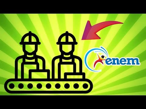 Thumbnail da aula: COMO SÃO COBRADOS TAYLORISMO, FORDISMO E TOYOTISMO NO ENEM?
