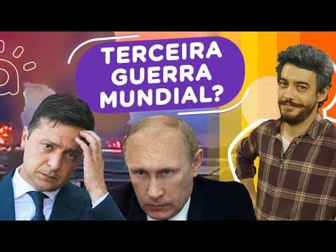 Thumbnail da aula: Guerra na Ucrânia | Entenda o conflito entre Rússia e Ucrânia e o papel da OTAN e dos Estados Unidos