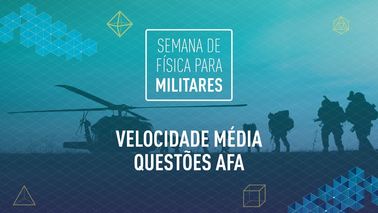 Thumbnail: Velocidade Escalar Média | Questões AFA