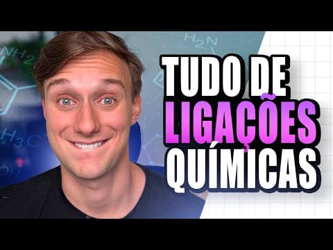 Thumbnail da aula: Revisão de LIGAÇÕES QUÍMICAS, POLARIDADE e GEOMETRIA MOLECULAR para o ENEM!