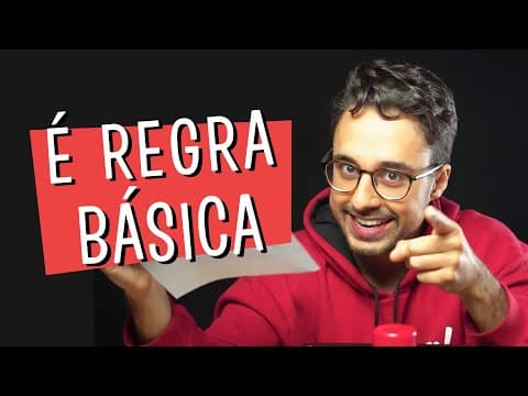 Thumbnail da aula: O CORRETOR SINCERÃO: O uso do “pois” na Redação do ENEM