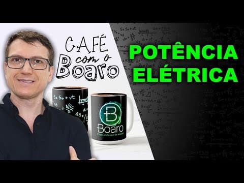 Thumbnail da aula: POTÊNCIA ELÉTRICA - Eletrodinâmica - EXERCÍCIOS para REVISÃO de FÍSICA - EXC055