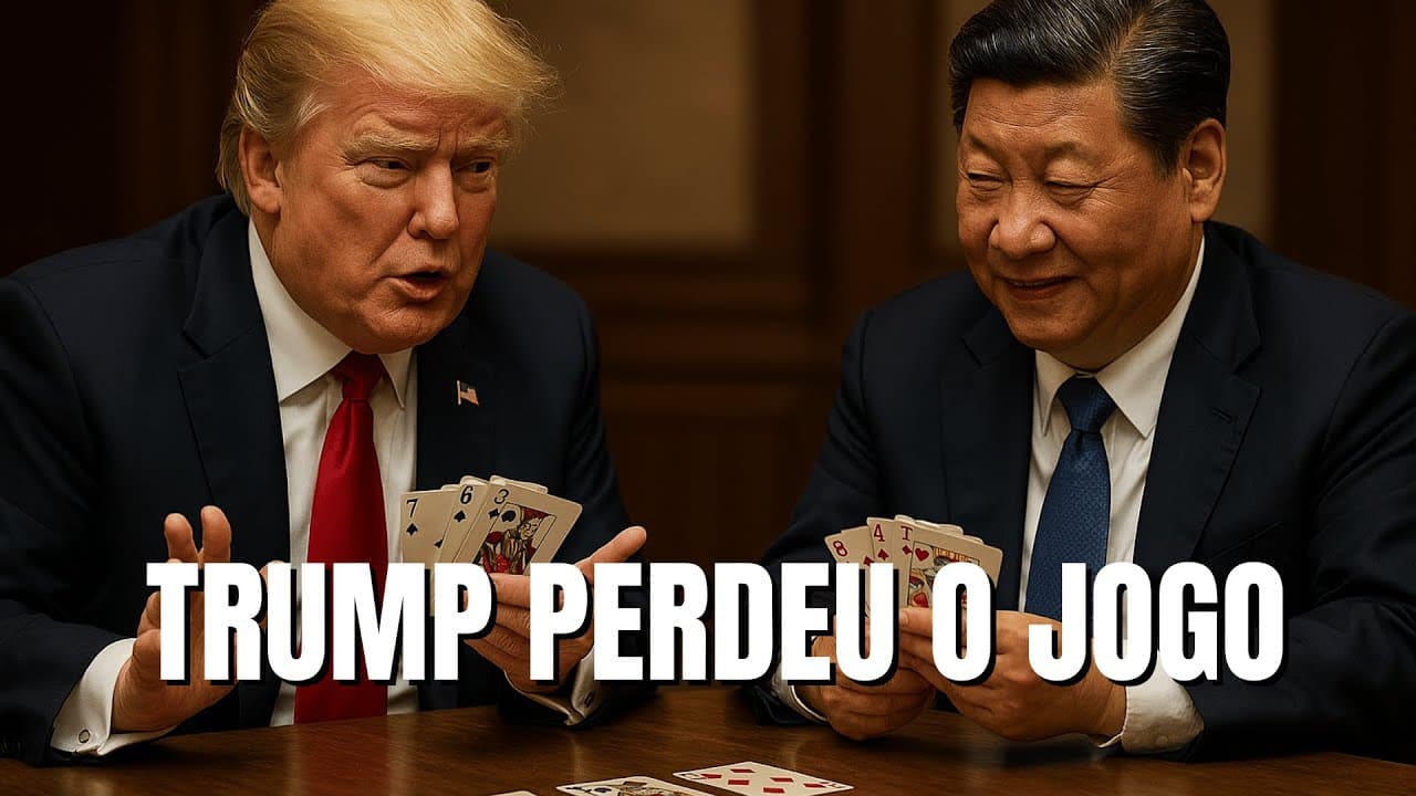 Thumbnail: Tarifas Explosivas: Trump Perdeu o JOGO contra CHINA