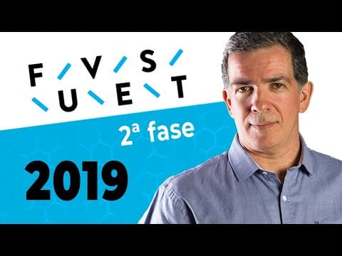 Thumbnail da aula: FUVEST 2019 Segunda Fase Específica |  Professor Pinguim