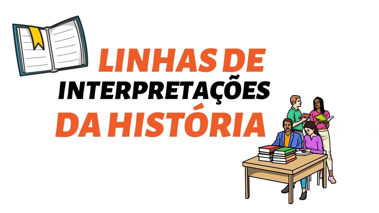 Thumbnail: LINHAS DE INTERPRETAÇÃO DA HISTÓRIA #historia